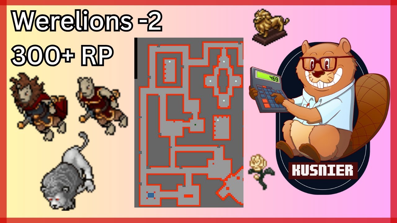 Werelions -2 | 300+ Paladin | Tibia