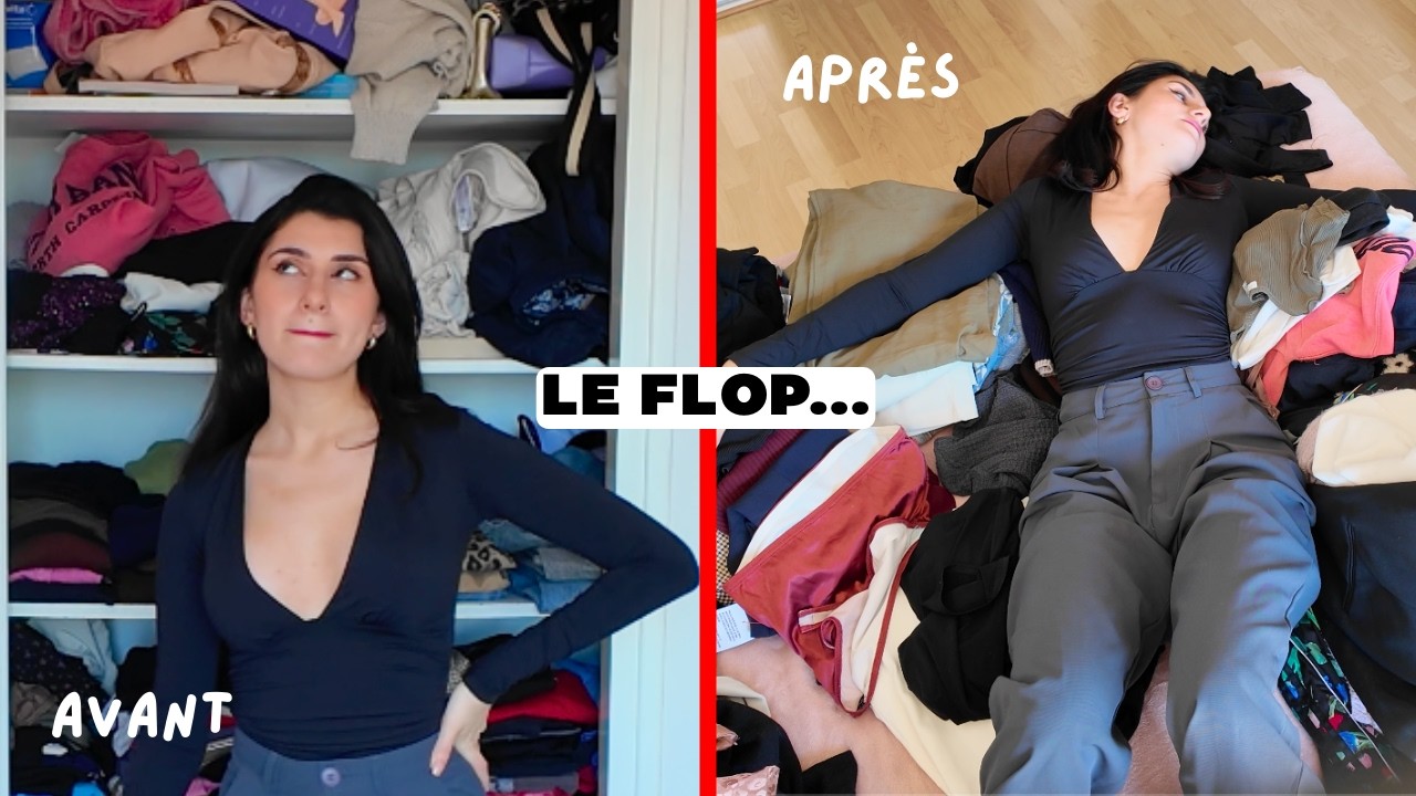 J'ai 30 min pour trier mon dressing (c'est un échec)