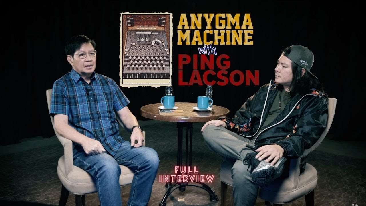 Anygma Machine: Ping Lacson (FULL INTERVIEW)