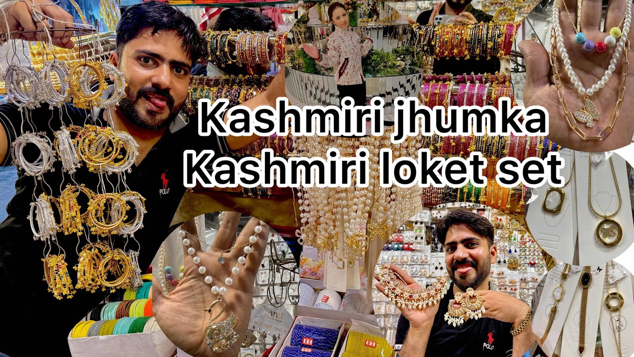 Kashmiri jhumka Kashmiri bangles rain drop bangles Kashmiri choker set bridal jewellery disin 