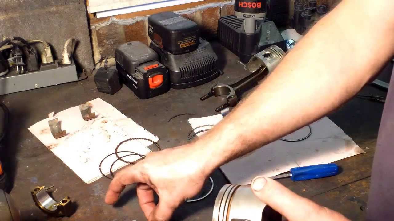 Part-2 dropped valve seat, replacing damaged piston, connecting rod, rings and bearings