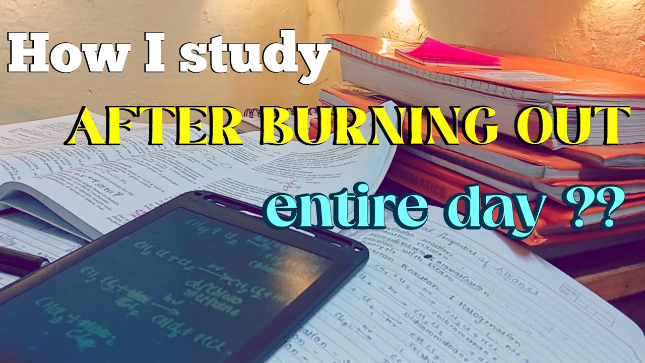 How I Study When I'm Tired ?? 5 tips you should know| How to Study When You’re Burnt Out#study#video