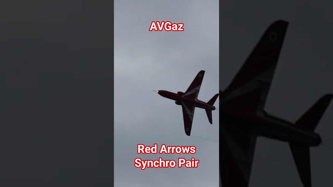 Red Arrows Synchro Pair Winter Training