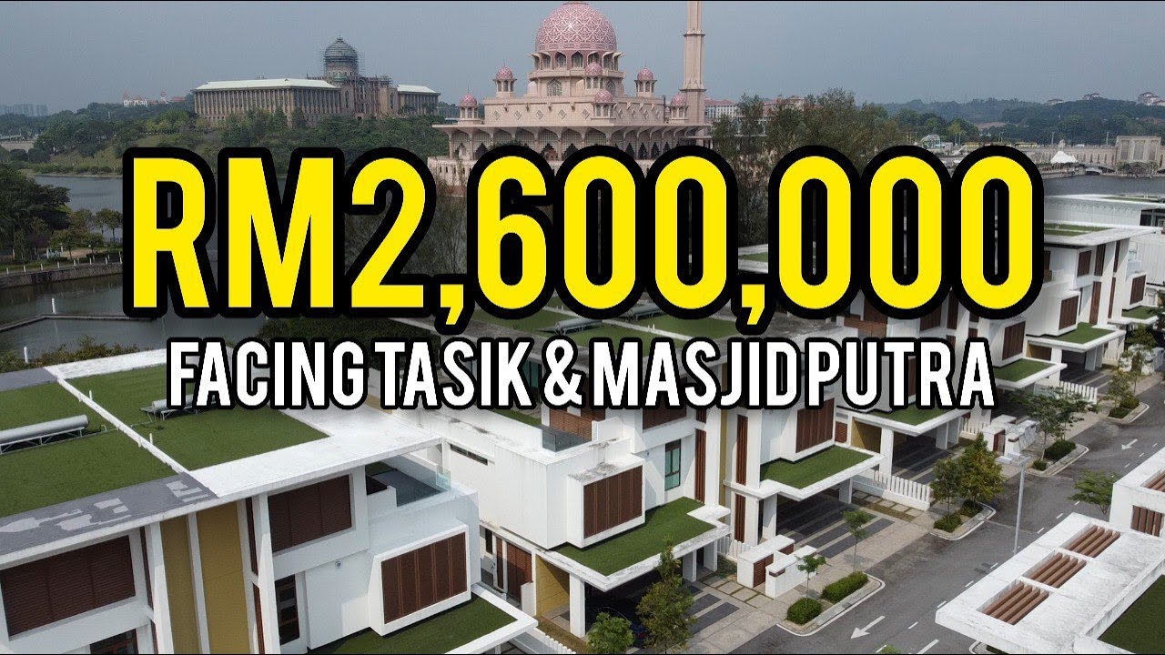 RM2.6 Juta Semi-D Mewah Facing Tasik & Masjid Putra, Putrajaya