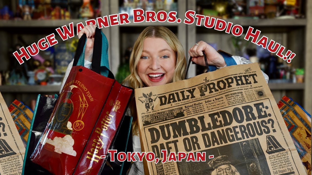 HUGE HARRY POTTER HAUL | Warner Bros Studio Tokyo Japan