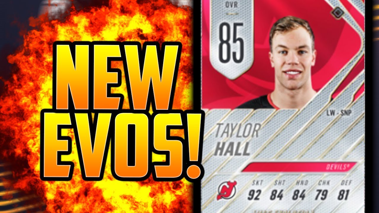 NHL 19 *NEW* EVOLUTION CARDS & SETS! EVO PACK OPENING