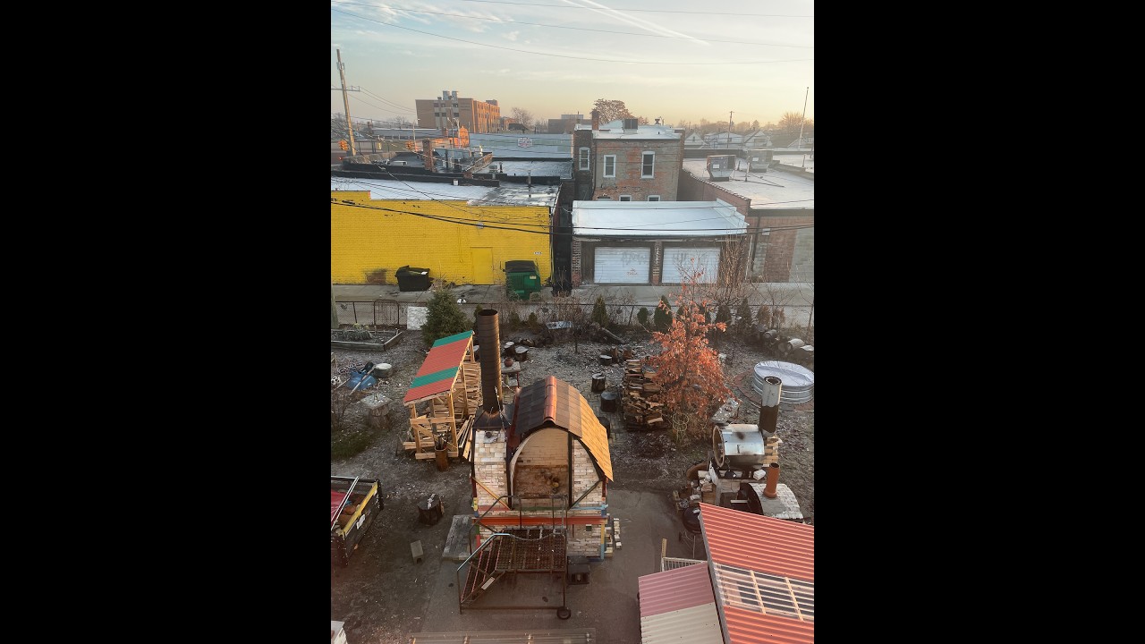 HAMTRAMCKILN BUILD AND FIRE CLICK THOUGH BESTIES VID WITH LIVE BACKING TRACK BY YOURS TRUELY