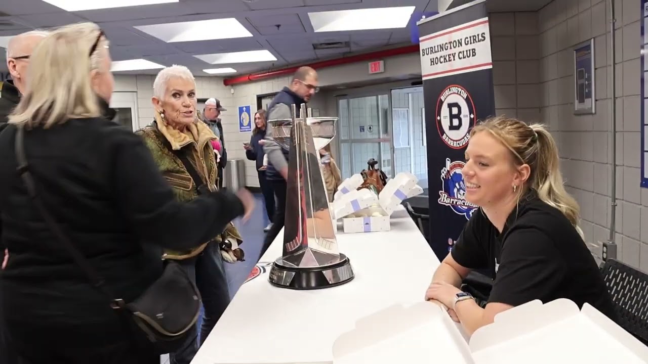 Emma Greco Brings The Walter Cup Home! PWHL Champions Meet Fans and Friends!