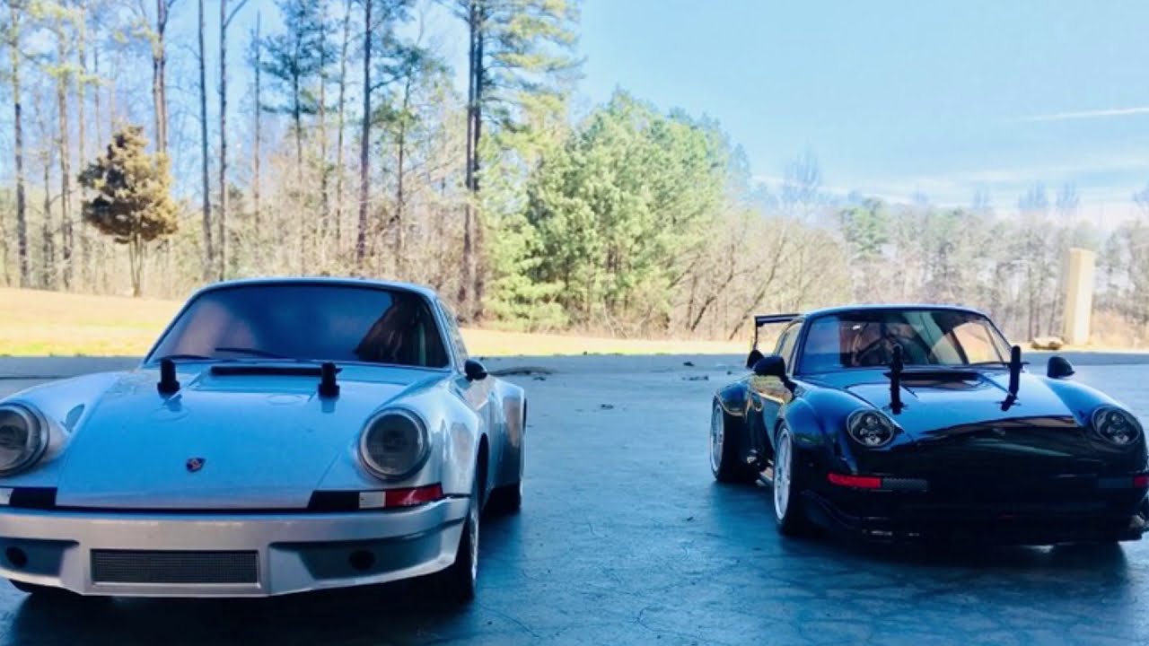 Tamiya RC 4WD TT02 Porsche 911 Carrera RS