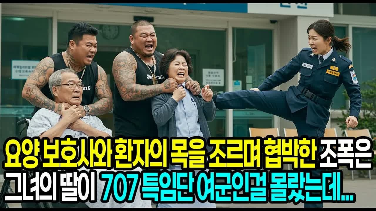 요양보호사와 환자의 목을 조르던 조폭은 그녀의 딸이 707 특임단 여군인걸 몰랐는데   후회해도 늦었다!#사연라디오 #오디오북 #인생사연 #노후의지혜