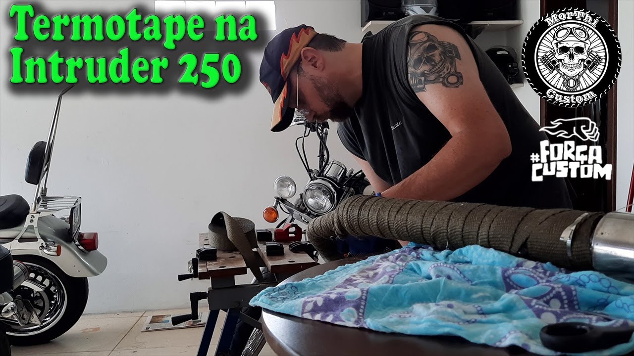Termotape na Intruder 250 - Qualquer um faz...sera?