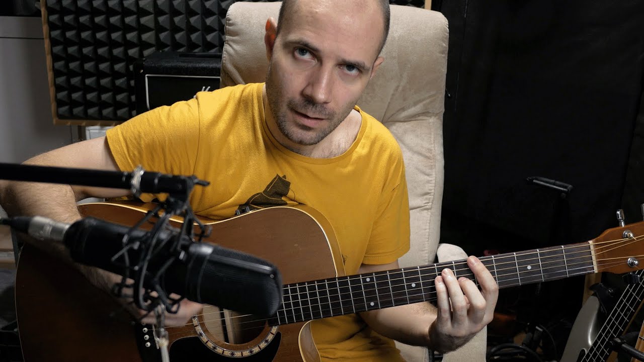 Nirvana - Pennyroyal tea (cover by Женя Царап). Запись одним микрофоном.