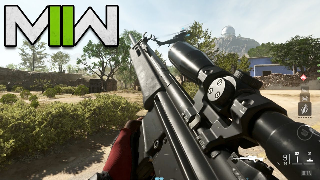 HK PSG-1 (LM-S) in Modern Warfare II Open BETA Gameplay