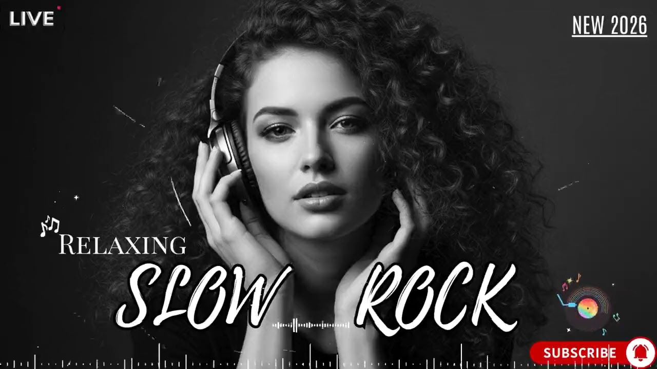 Soft Slow Rock Ballads | 🎸 with Warm Melody and Gentle Rhythm Flow