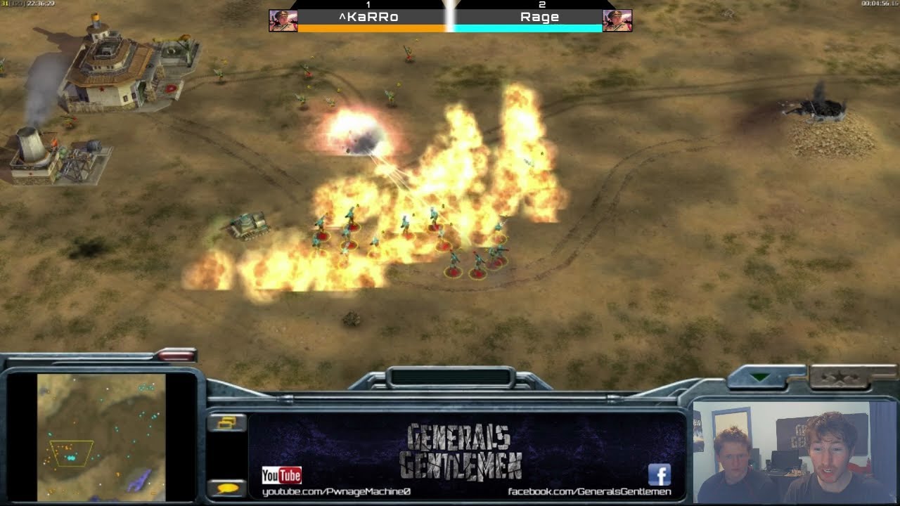 Generals Zero Hour - ^KaRRo vs Rage [1.06 World Championship Semi Final]