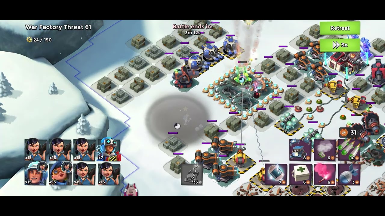 Boom Beach/ War Factory/ Threat 61/ 2.7.2026