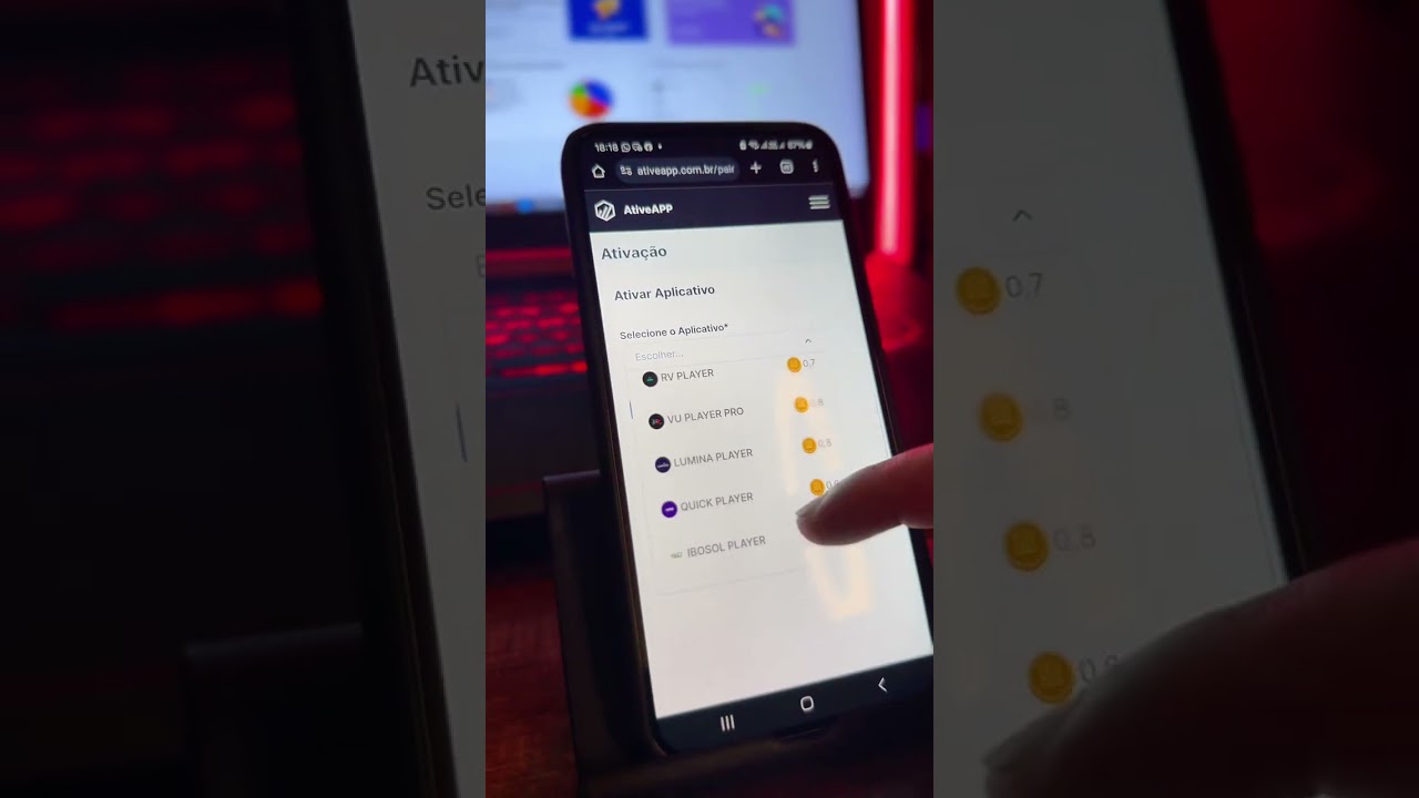 Ative App - Painel de ativa&ccedil;&atilde;o de aplicativos para canais tv