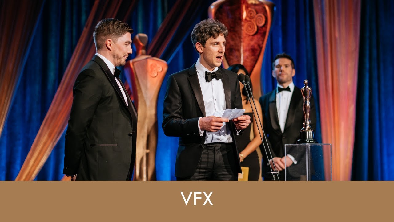 Ed Bruce and Andrew Barry (Shōgun) win VFX - IFTA Awards 2025