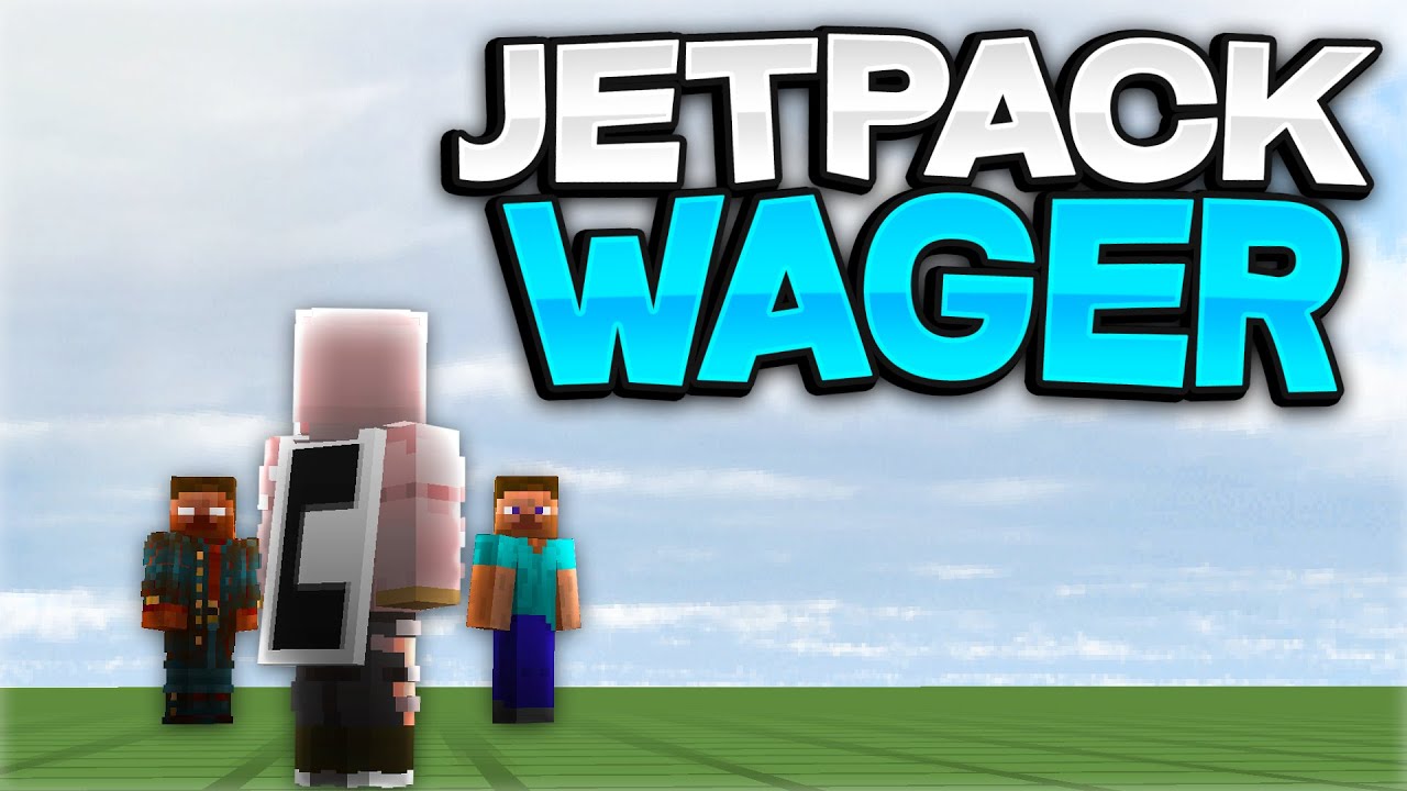 Jetpack 1v1, loser has to pay $5 MILLION! | Minecraft GTM