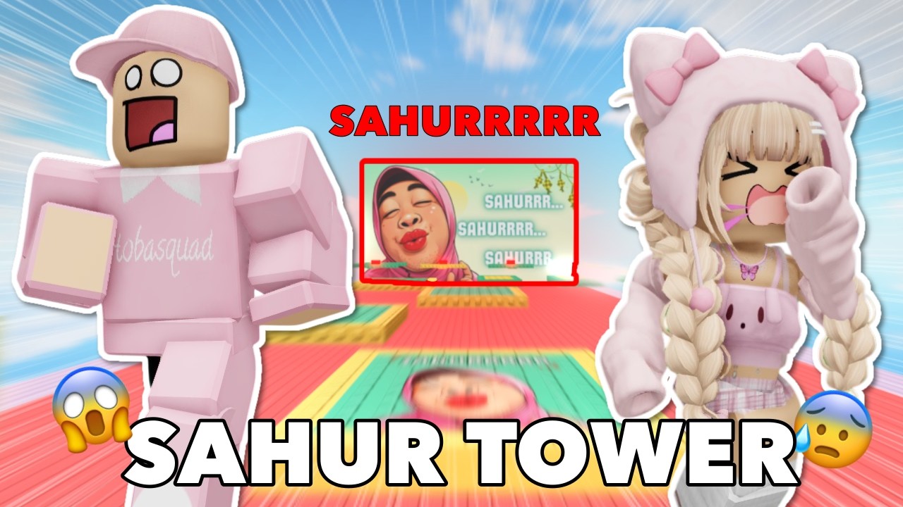 DITOWER SAHUR INI KITA DIBANGUNIN SAMA MIMI PERI.. JANGAN SAMPAI KENA‼️😱 | Roblox Indonesia