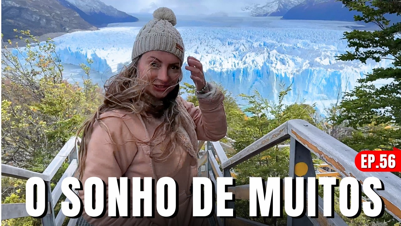Conhecendo a PRINCIPAL atração da Patagônia de carro - Ep.56.