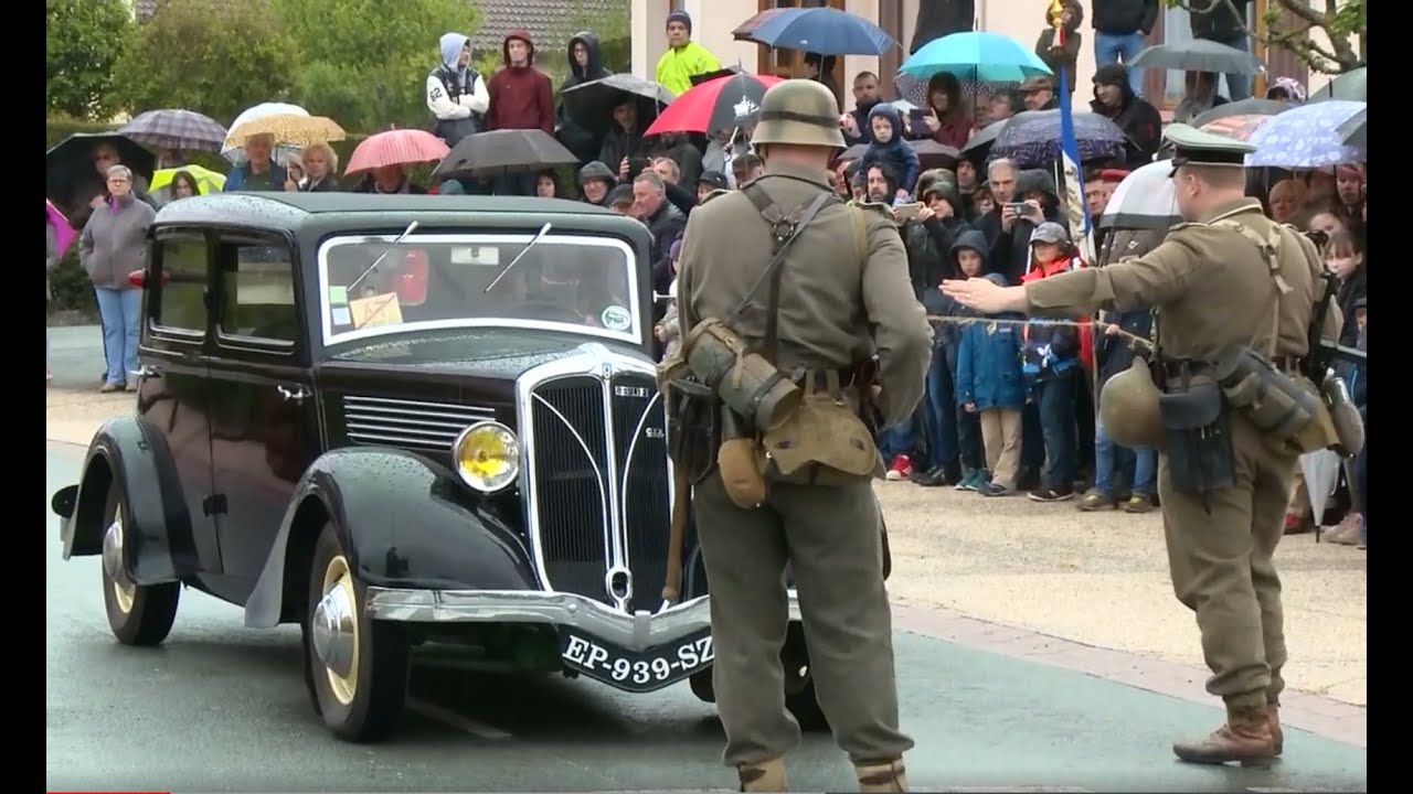 Reconstitution historique de la libération de Meroux Moval