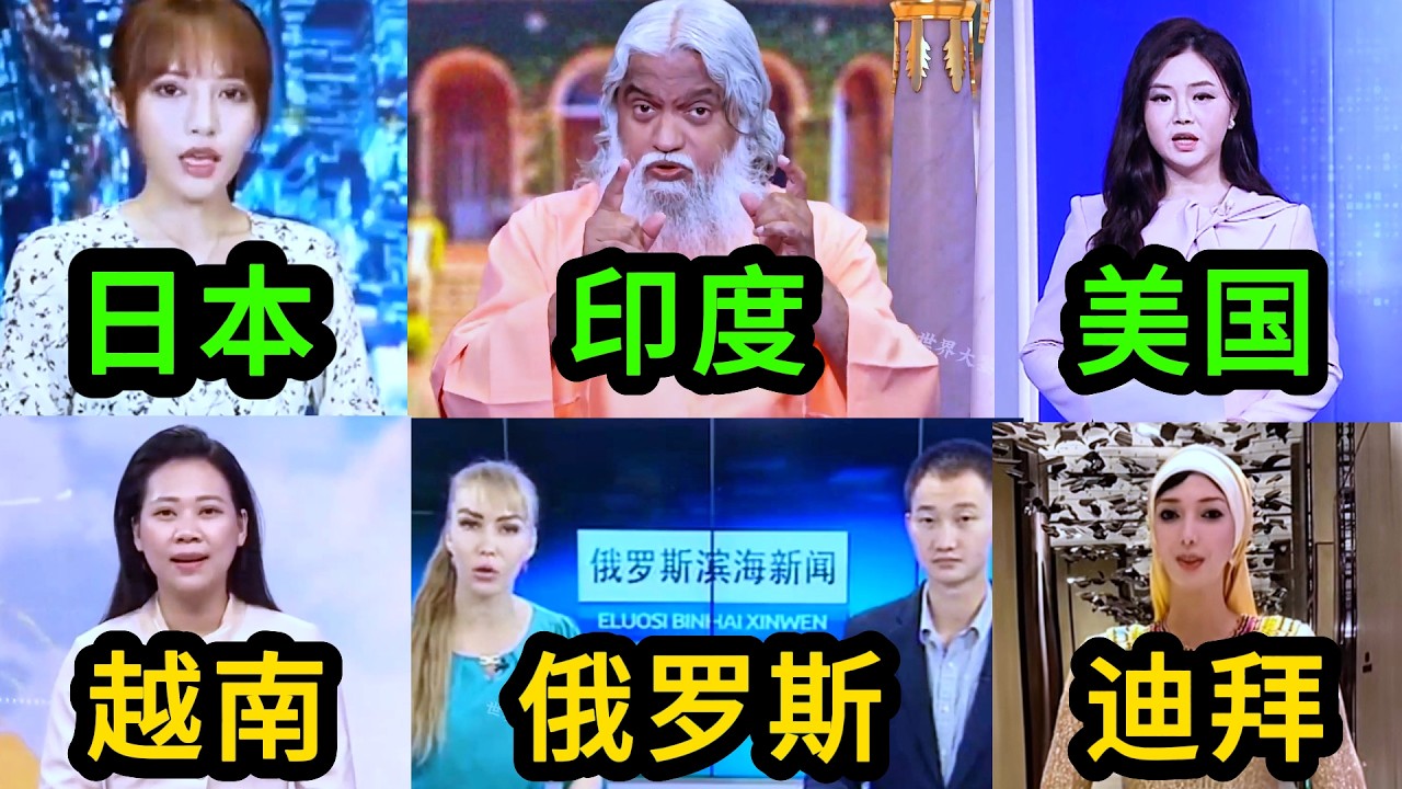 不同国家的中文电视台说普通话，差距竟然一个比一个大，印度和新加坡最让人意外！