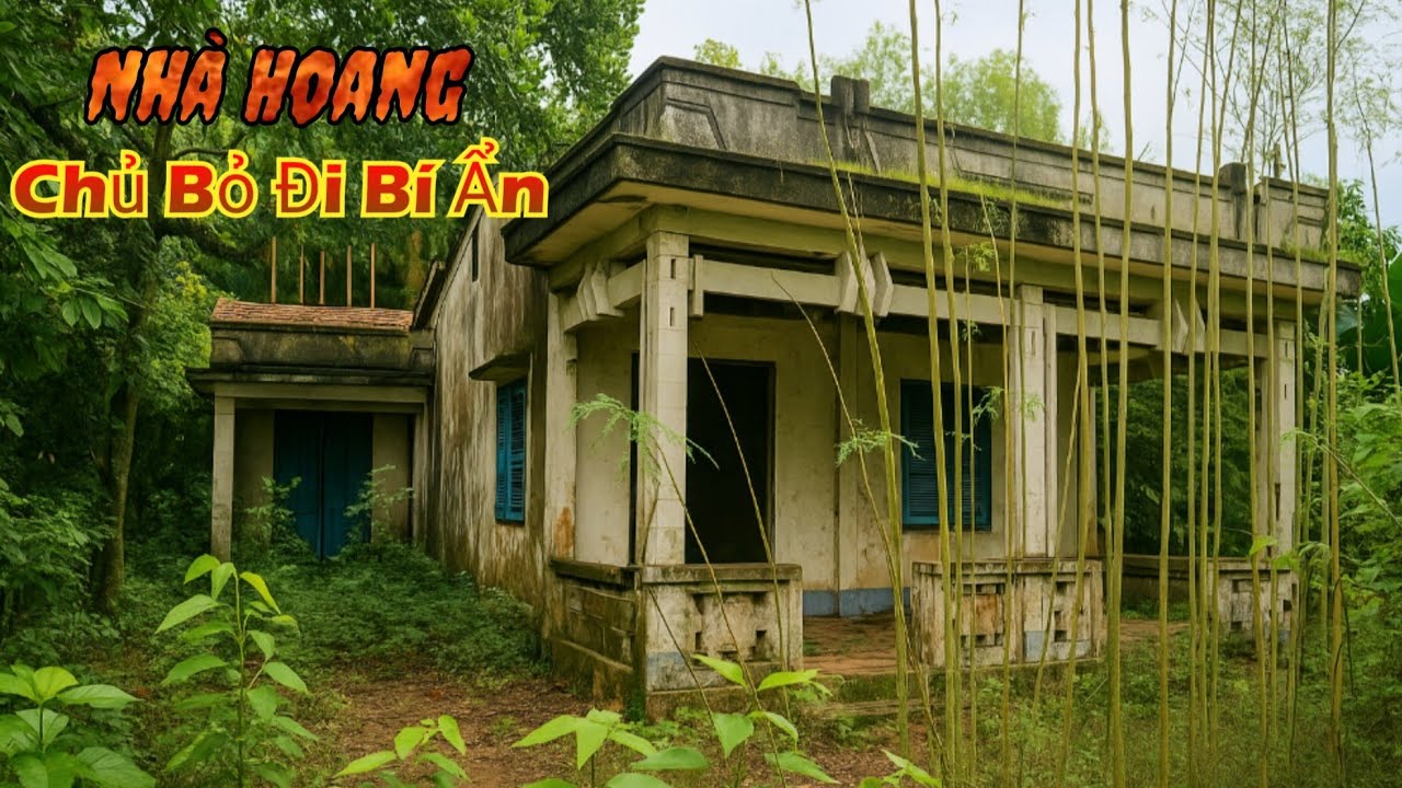 Căn Nhà Hoang Bí Ẩn Chủ Bỏ Đi Không Ai Hay Biết