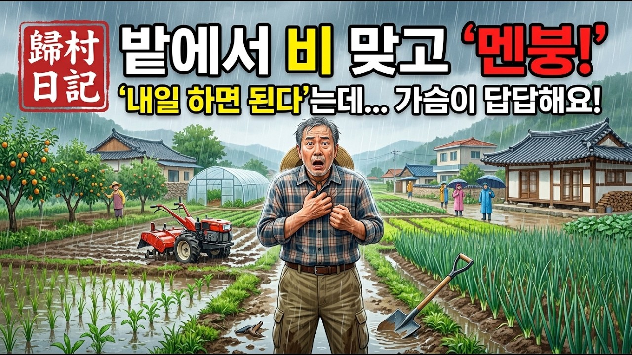 귀촌 후 가장 늦게 적응되는 생활 습관ㅣ귀촌 마주하기