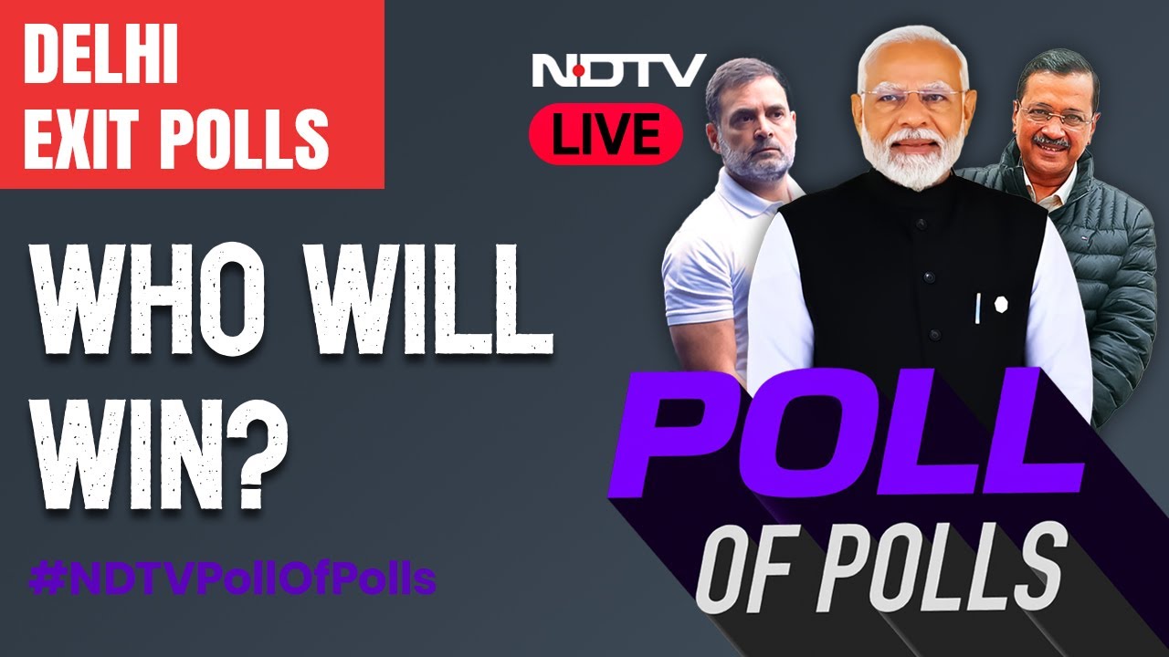 NDTV 24x7 Live TV: Elections 2025 | Delhi Exit Poll 2025 | Delhi Election | Assembly Elections 2025