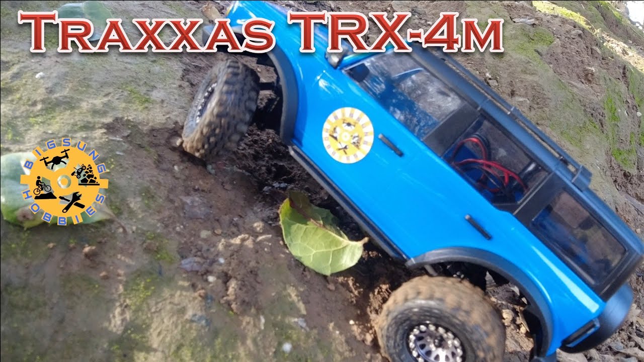 Traxxas TRX4M | Muddy Hill Climb & Rock Crawl Adventure