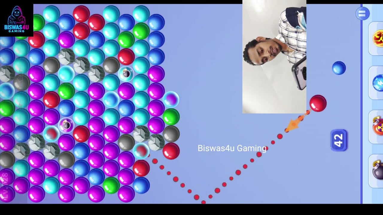 Bubble Shooter Android Gameplay Level- 728 Full Walkthrough || Bubble Shooter Game Play level 728