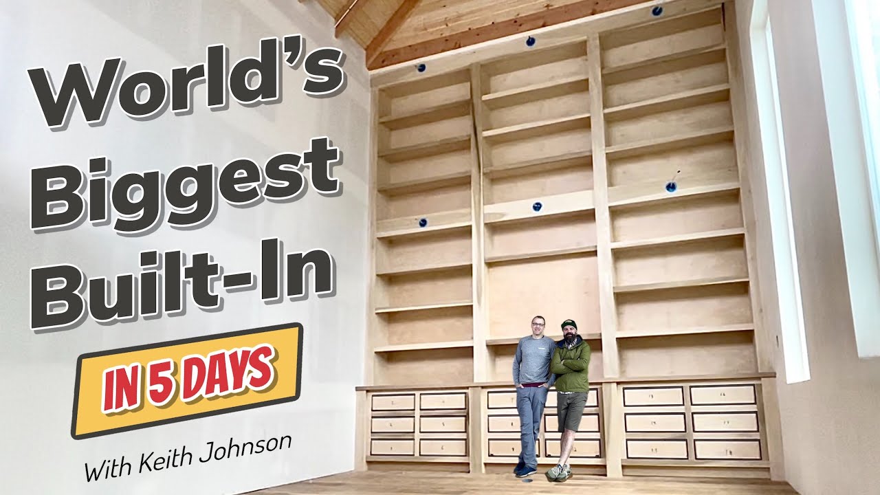 Worlds Biggest Built in Cabinets || Insane 5 Day Build