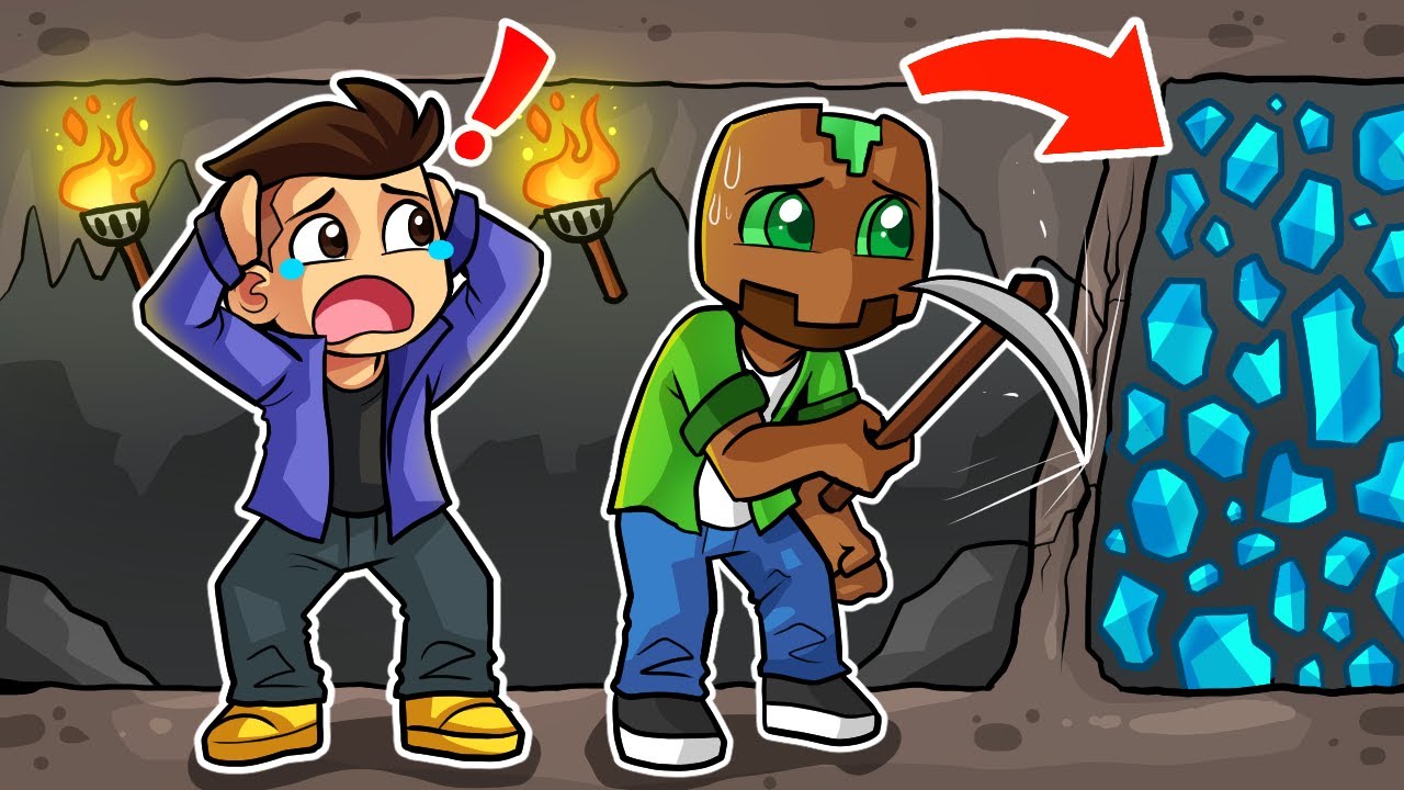 MINECRAFT pero TENEMOS MUCHA SUERTE! 😱💎 DIFICULTAD SUERTE MINECRAFT