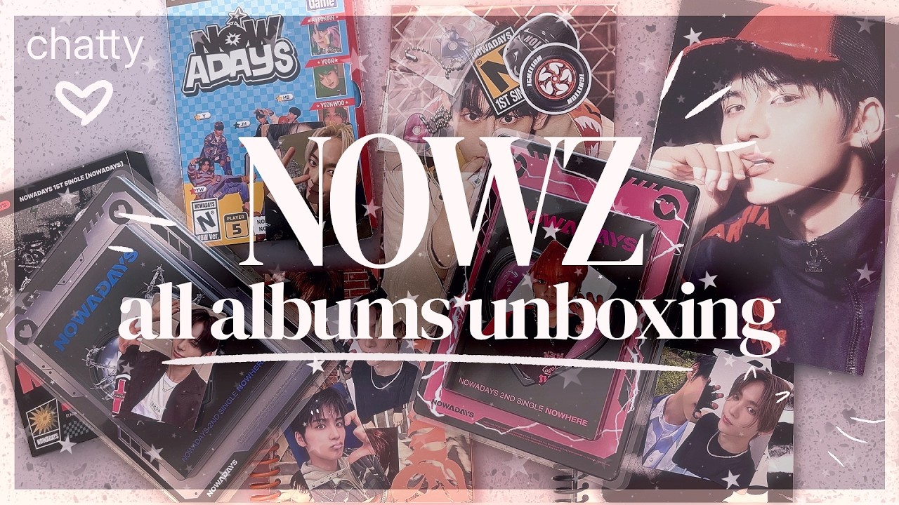 Unboxing Every NOWZ Album (Nowadays, Nowhere & Ignition)