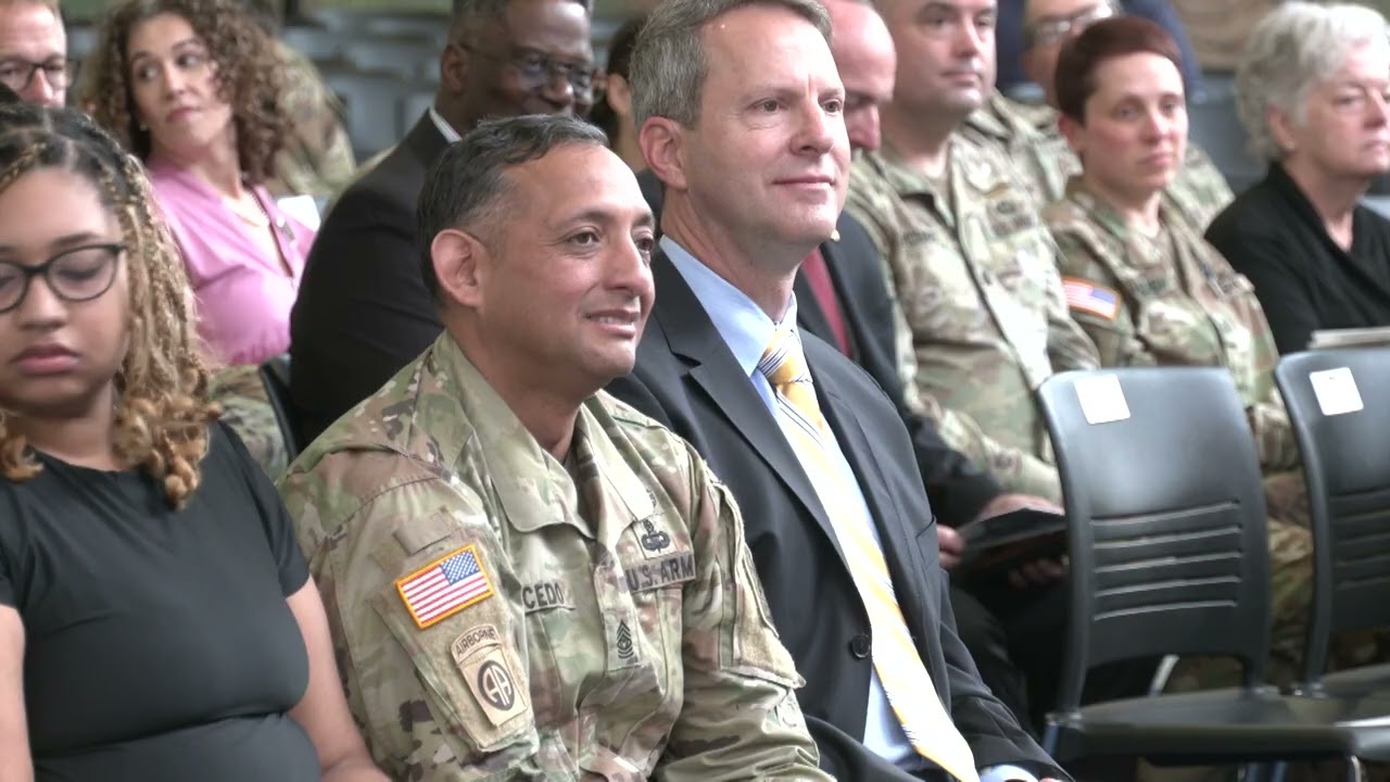 U.S. Army Combat Readiness Center Change of Responsibility and Retirement Ceremony 23 April 2026