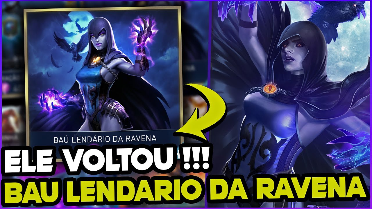 NOVA META: RAVENA 4 ESTRELAS | GASTANDO GEMAS NO BAÚ DA RAVENA | INJUSTICE 2 MOBILE
