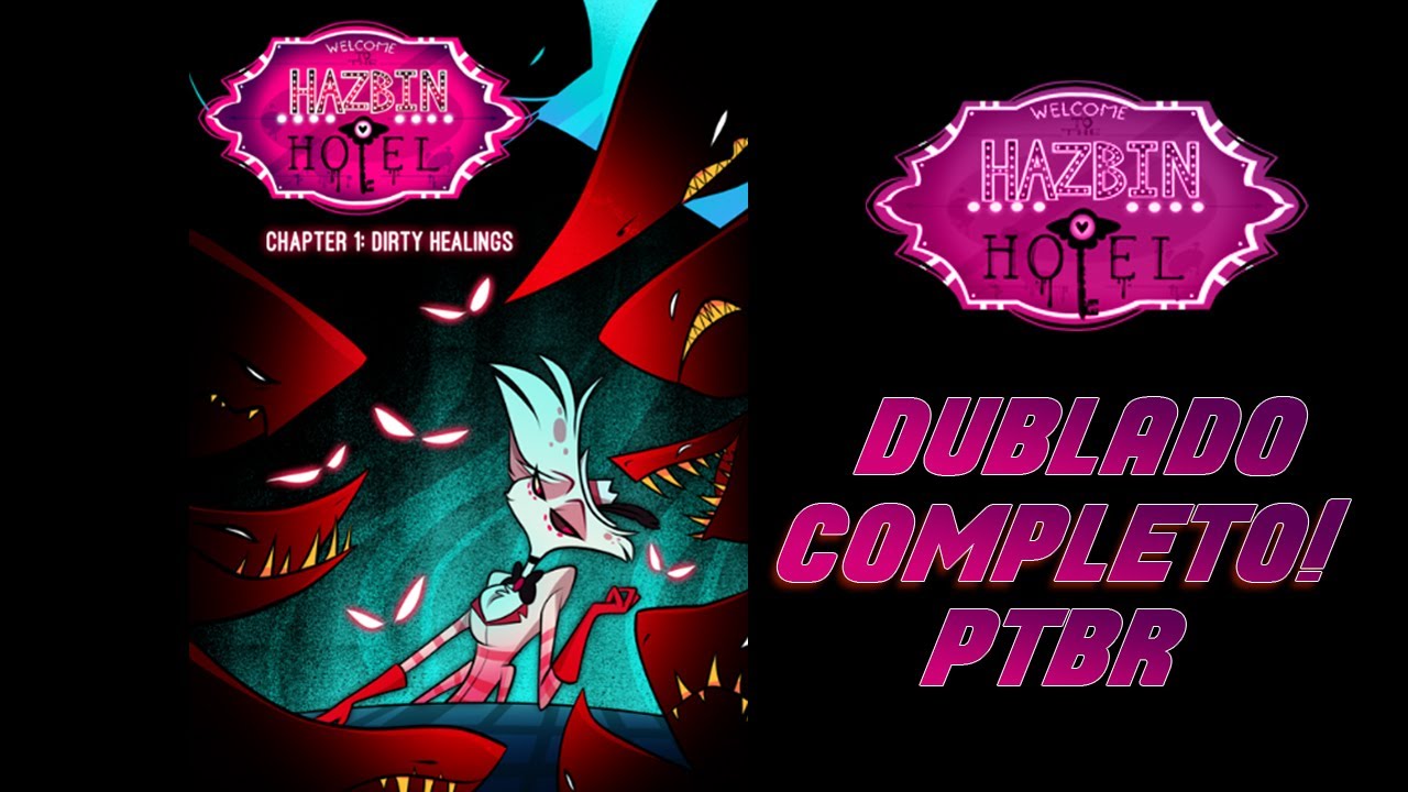 Dirty Healings // Comic OFICIAL de Hazbin Hotel DUBLADA PTBR - **COMPLETA** | (Fandub) #ComicDUBX4
