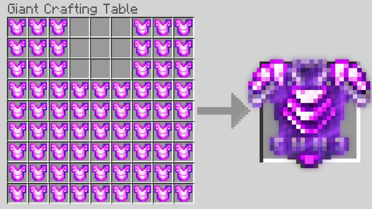 Giant Crafting Table | ماين كرافت لكن الكرافتينك عملاق