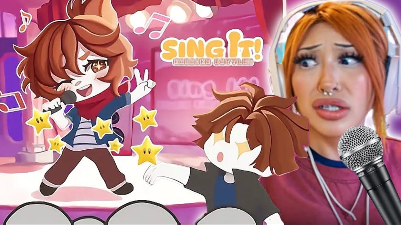 PLAYING SING IT FOR THE FIRST TIME…