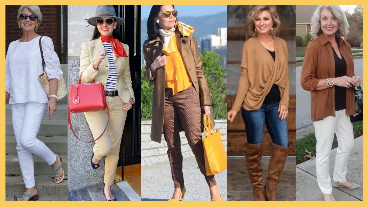 COMO VESTIR con estilo y elegancia / MODA para MUJERES  DE + 50 AÑOS +60 +70 + 80 años /ropa señoras