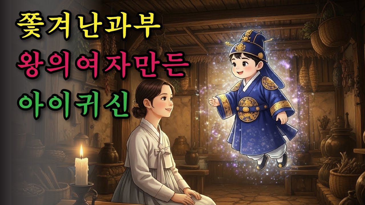 동자 귀신 챙겨준 과부에게 찾아온 대반전, 흉가 귀신의 정체는？ ｜ 야담 옛날이야기 오디오북 수면동화 전설 민담