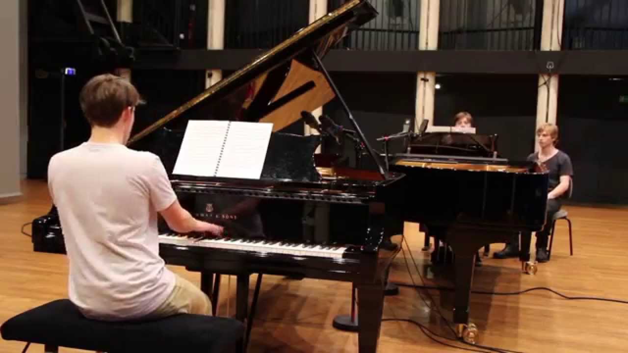 Sonata for 2 pianos in the style of Johannes Brahms - Alexis de Compreignac