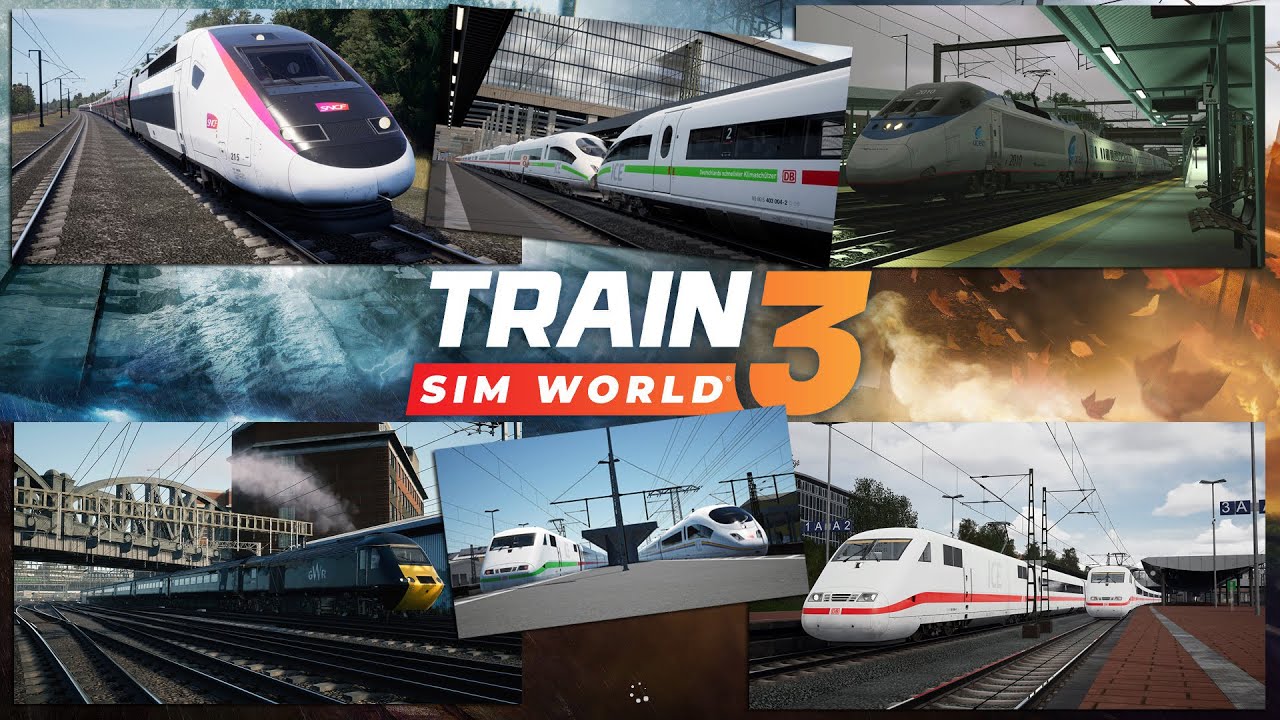 Train Sim World 3 | 8 SCHNELLFAHR-STRECKEN | ICE | TGV | ACELA Express | TSW3 [Info]