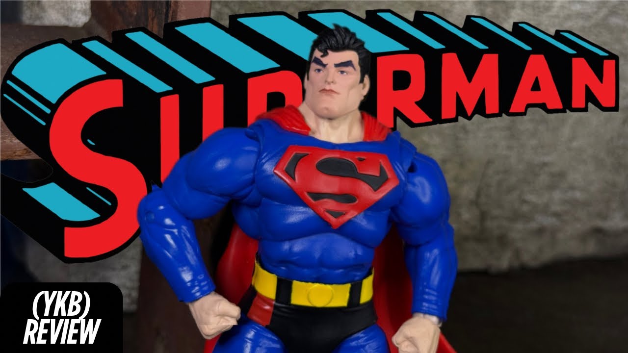 McFarlane Superman (Our Worlds at War) – Best Classic Look Yet? (YKB) Review