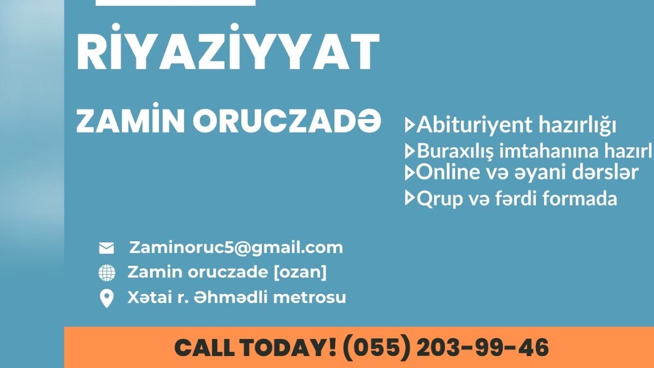 02.06.2024 1-ci qrup qəbul imtahanı riyaziyyat
