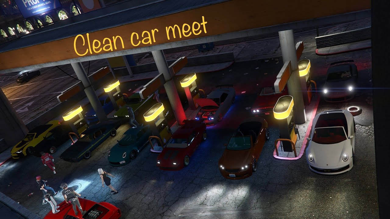 GTA V ONLINE CLEAN CAR MEET PS5 LIVE NOW