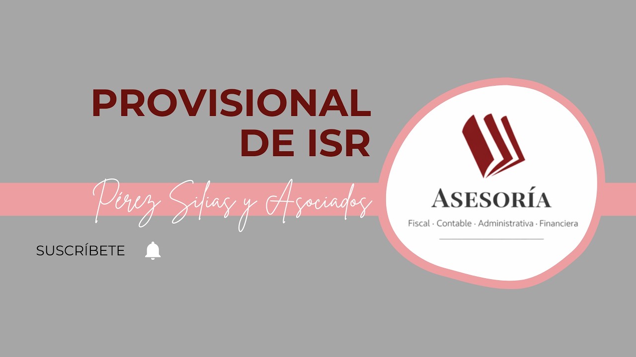 PROVISIONAL DE ISR