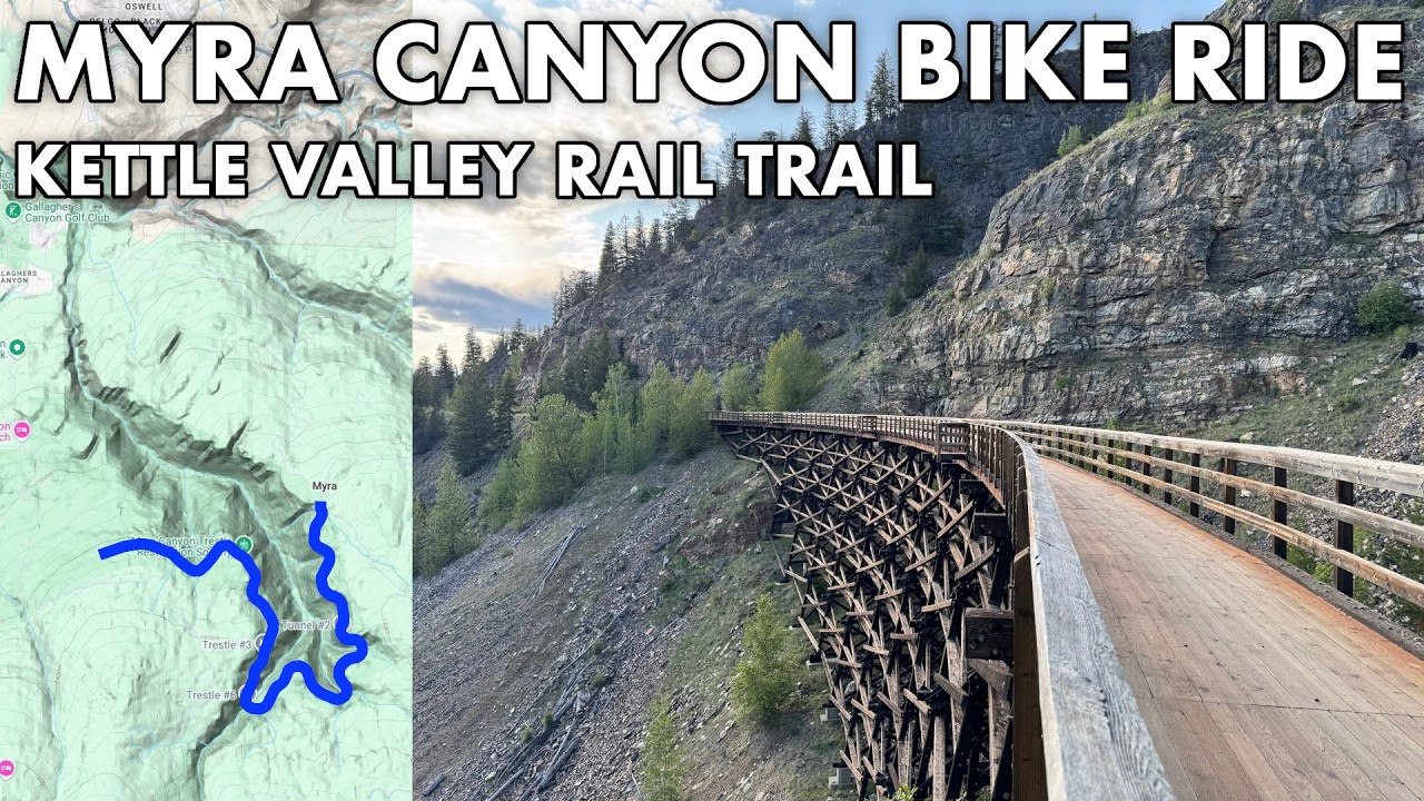 Myra Canyon KVR Bike Ride