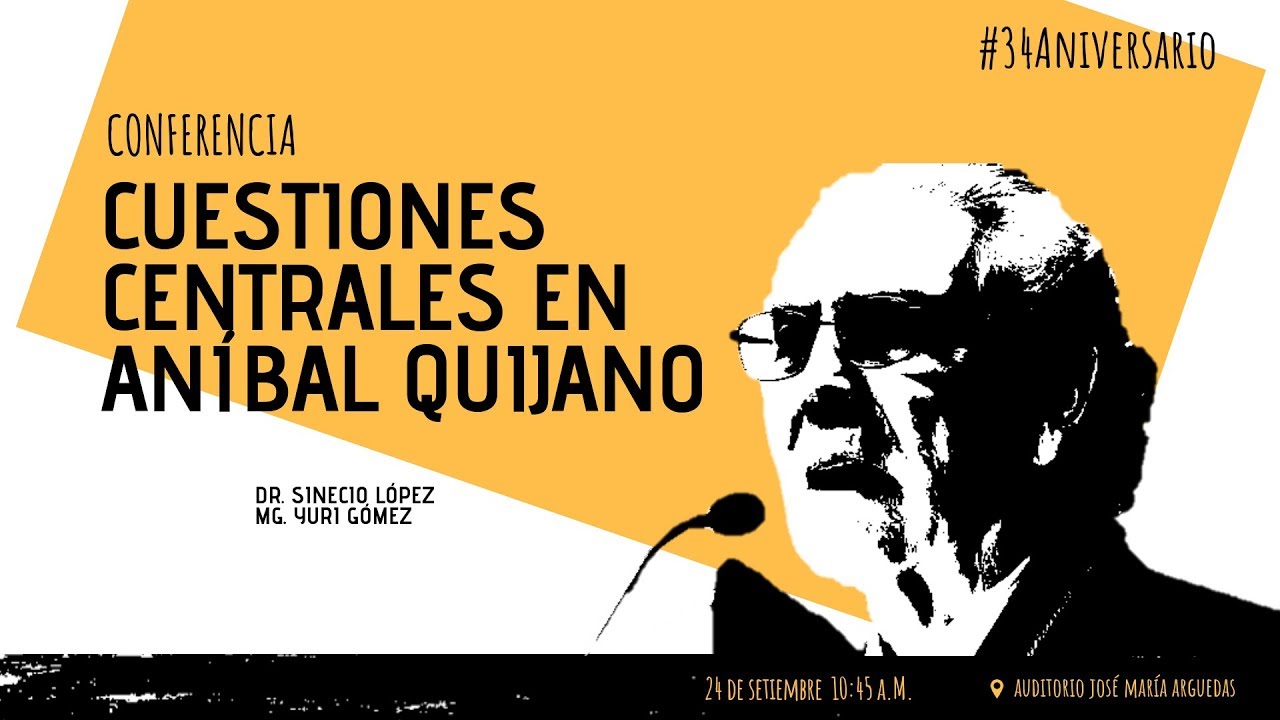 CUESTIONES CENTRALES EN ANÍBAL QUIJANO I